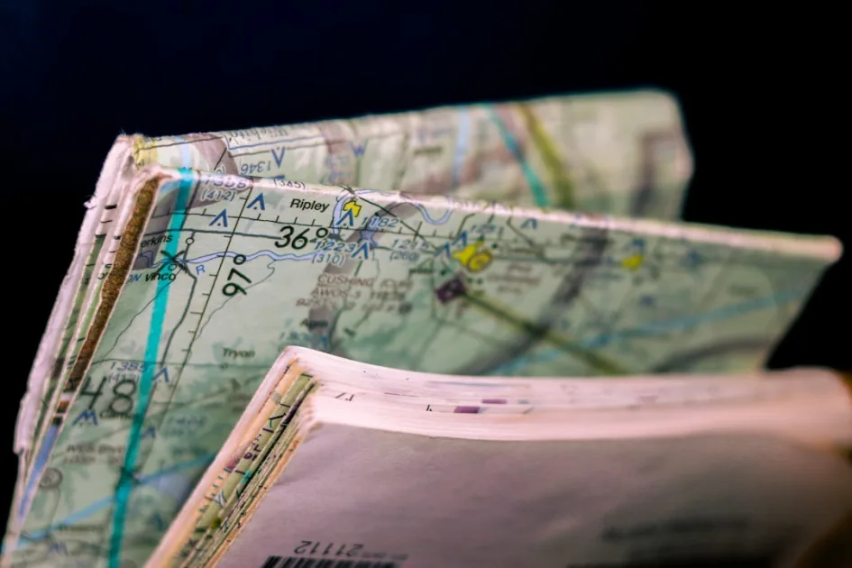 a close up of a map on a piece of paper