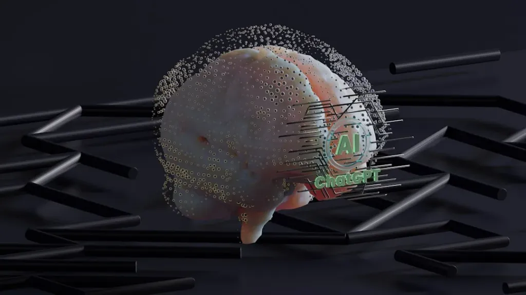 a computer generated image of a human head